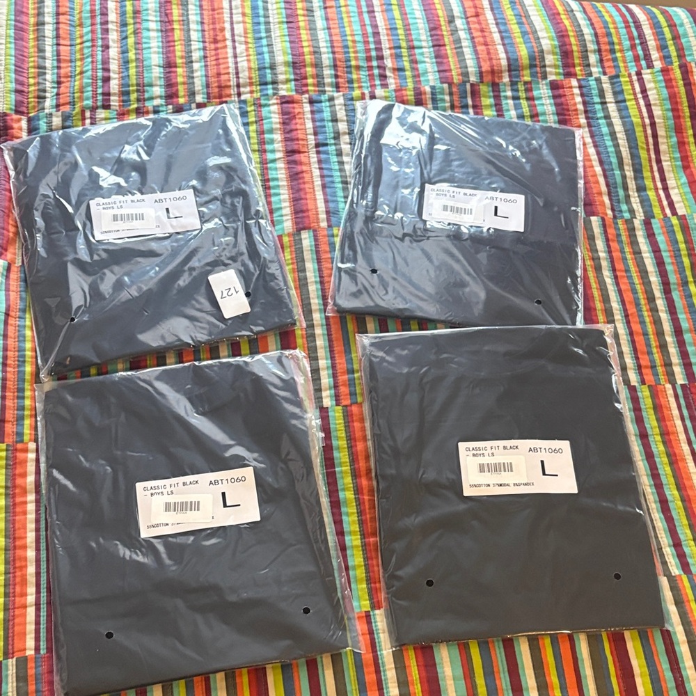 Sale $8 4-ethika Classic Fit  T-Shirts (L) new tags boys LS  women’s small new